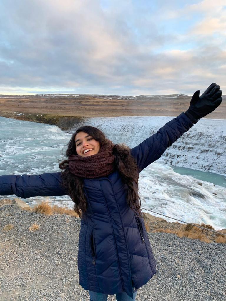 Picture of me at Gullfoss, Iceland 