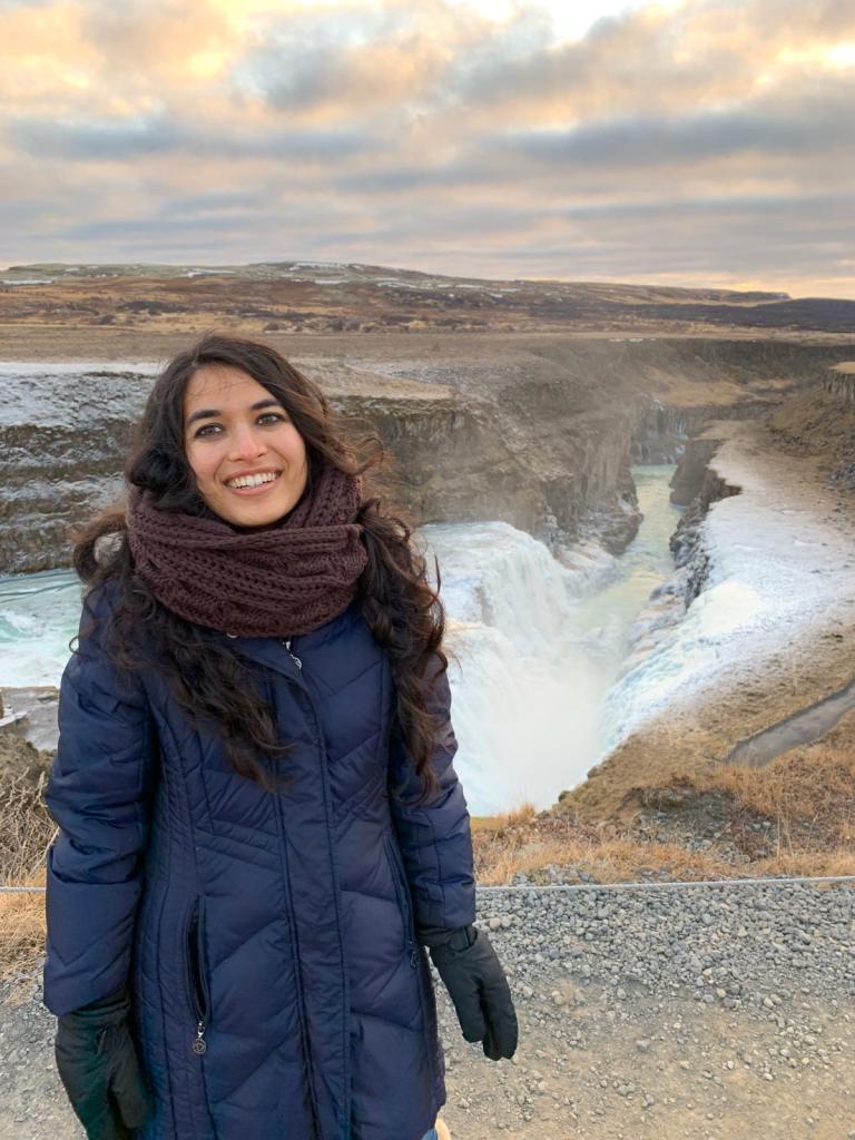 A picture of me at Gullfoss Falls, Iceland